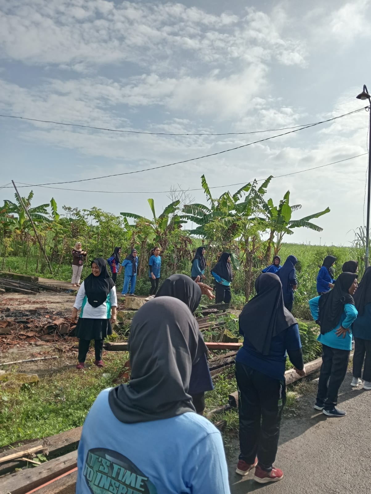 Daily Visit BPR JAS Bersama Komunitas Senam Bunda Cantik Batangan