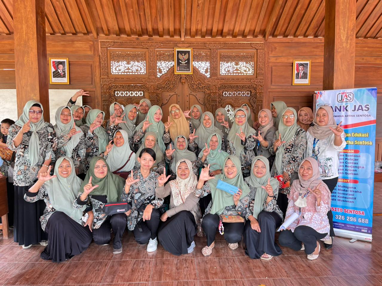 BPR JAS hadir untuk  Sosialisasi dan edukasi BPR JAS bersama Kader Ds Pagerharjo kec Wedarijaksa