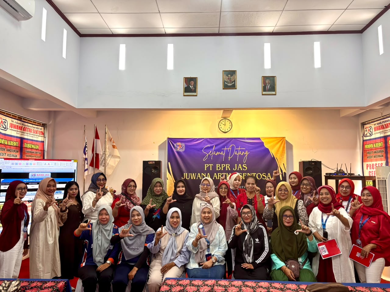 Event pengundian tiga bulanan tabungan arisan periode 5 & 6 BPR JAS